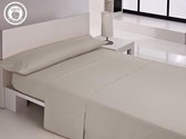 Verstelbaar onderlaken Happy Home LISOS COTTON Grijs Bed van 150