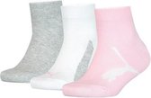 PUMA Kinder BWT Sokken Kwartlengte - 3-pack - 27/30