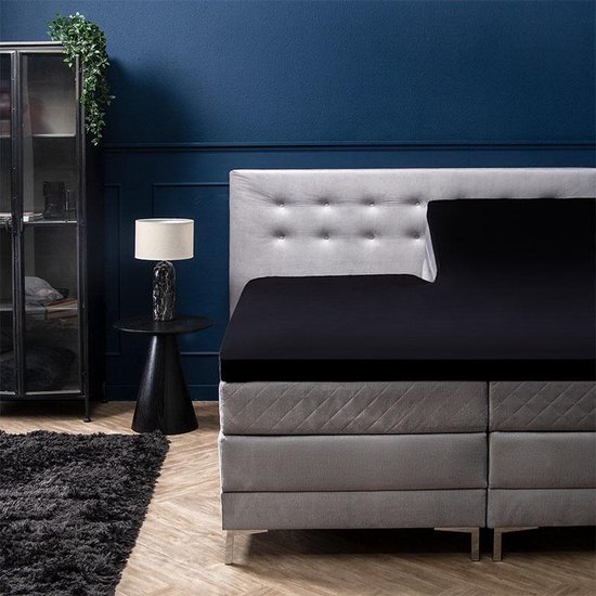 Splittopper Hoeslaken 180x200 cm Jersey Stretch Signature