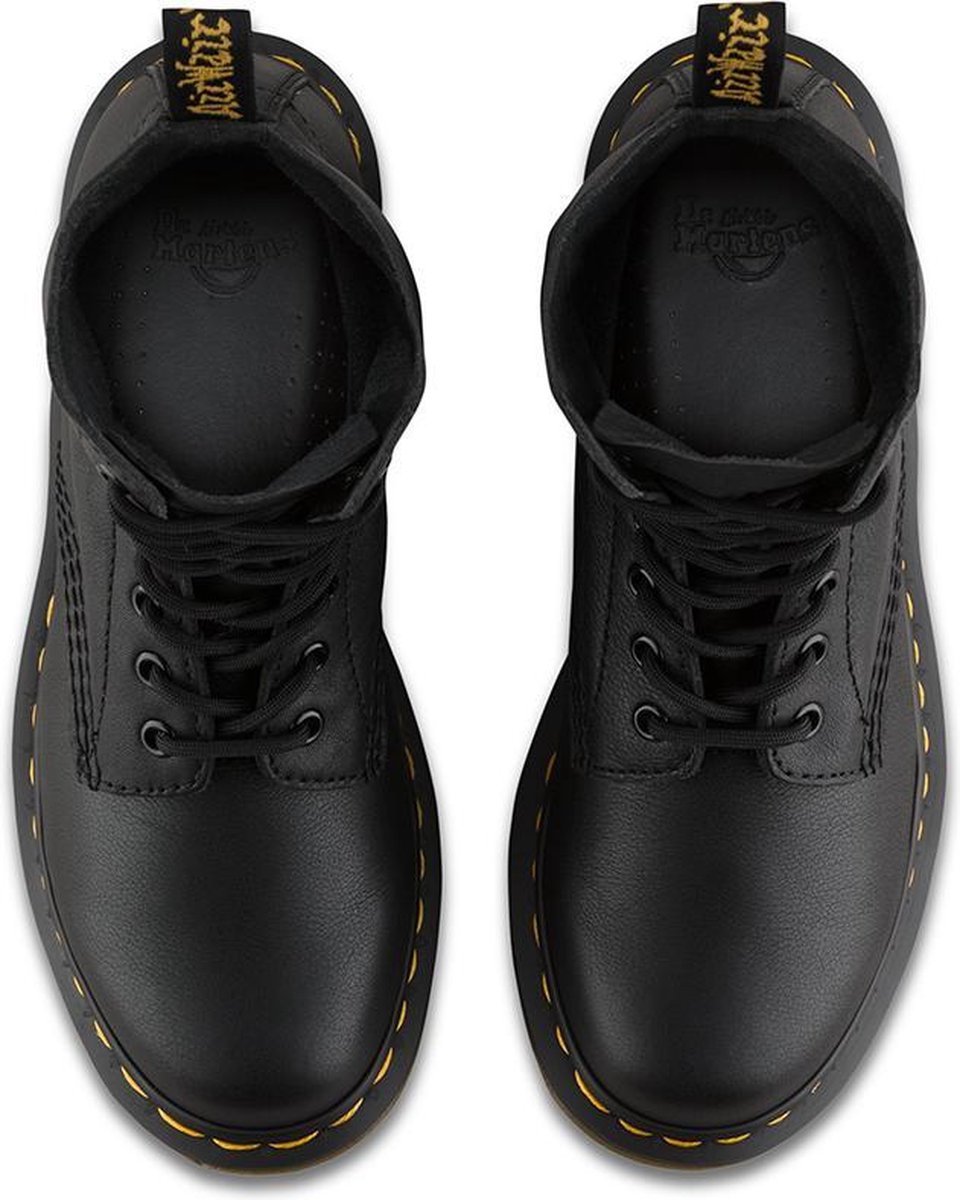 Dr Martens Schoenen Dames / veterboots - 1460 Pascal Virginia - Zwart -  Maat 40 | bol.com