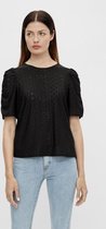 OBJECT OBJRITTA SS TOP PB .C Dames T-shirt  - Maat S