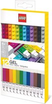 LEGO Stationery - 12 Brick Gel Pens (516390)