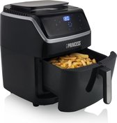 Princess Heteluchtfriteuse 182080 - 2-in-1 Stoomoven & Airfryer – 8 voorgeprogrammeerde programma's - Groot 6.5 liter - 1700W - Zwart