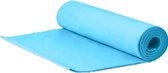 Yogamat/fitness mat blauw 180 x 51 x 1 cm - Sportmat/pilatesmat - Thuis sporten