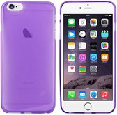 Hoesje CoolSkin3T - Telefoonhoesje voor Apple iPhone 6 Plus - Transparant Paars