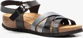 Hush Puppies dames bio sandalen - Zwart - Maat 41 - Extra comfort - Memory Foam