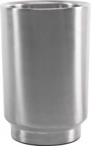 XLBoom Rondo Wijnkoeler - RVS - Zuiver RVS - 13 × 13 × 20 cm