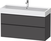 Duravit D-Neo Onderkast 118,4x44,2x62,5 cm Grafiet