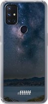 6F hoesje - geschikt voor OnePlus Nord N10 5G -  Transparant TPU Case - Landscape Milky Way #ffffff