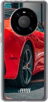 6F hoesje - geschikt voor Huawei P40 Pro -  Transparant TPU Case - Ferrari #ffffff