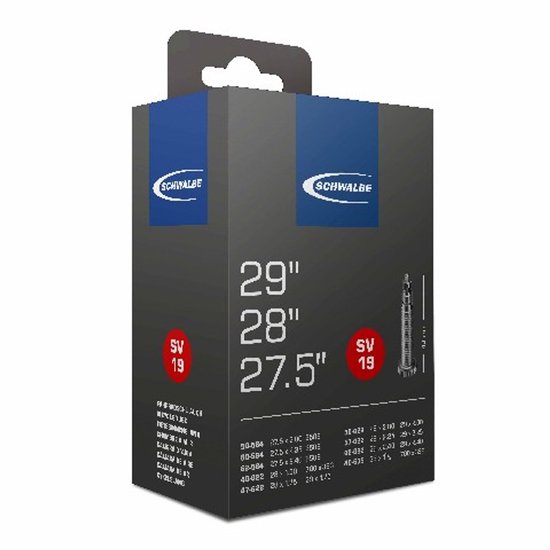 Schwalbe SV19 - Binnenband Fiets - Frans Ventiel - 40 mm - 28 x 1 1/2 - 150 - 235 — afbeelding 5