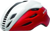 Polisport helm Aero Road mat rood/glans wit/zwart L 58-61cm