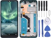 Lcd-scherm en digitizer volledige montage met frame voor Nokia 6.2 TA-1198 TA-1200 TA-1187 TA-1201 (groen)