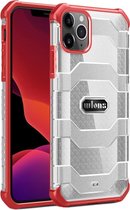 wlons Explorer Series PC + TPU beschermhoes voor iPhone 12 Pro Max (rood)