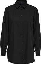 Only Blouse Onlnora New L/s Shirt Wvn Noos 15227677 Black Dames Maat - XS