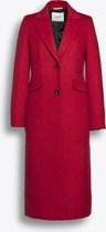 Beaumont Flaush Wool Blazercoat Red