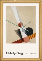 JUNIQE - Poster in houten lijst László Moholy-Nagy - A XXI -40x60