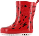 Regenlaarzen | Meisjes, jongens | rood | Textiel | Shoesme | Maat 24