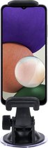 Shop4 - Samsung Galaxy A22 5G Autohouder Klem Verstelbaar Zwart