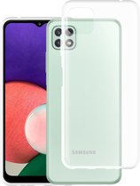 Cazy Samsung Galaxy A22 5G hoesje - Soft TPU Case - transparant