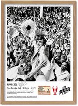 Ruud Krol Ajax poster - Voetbal poster - FC Kluif Trilogie '71