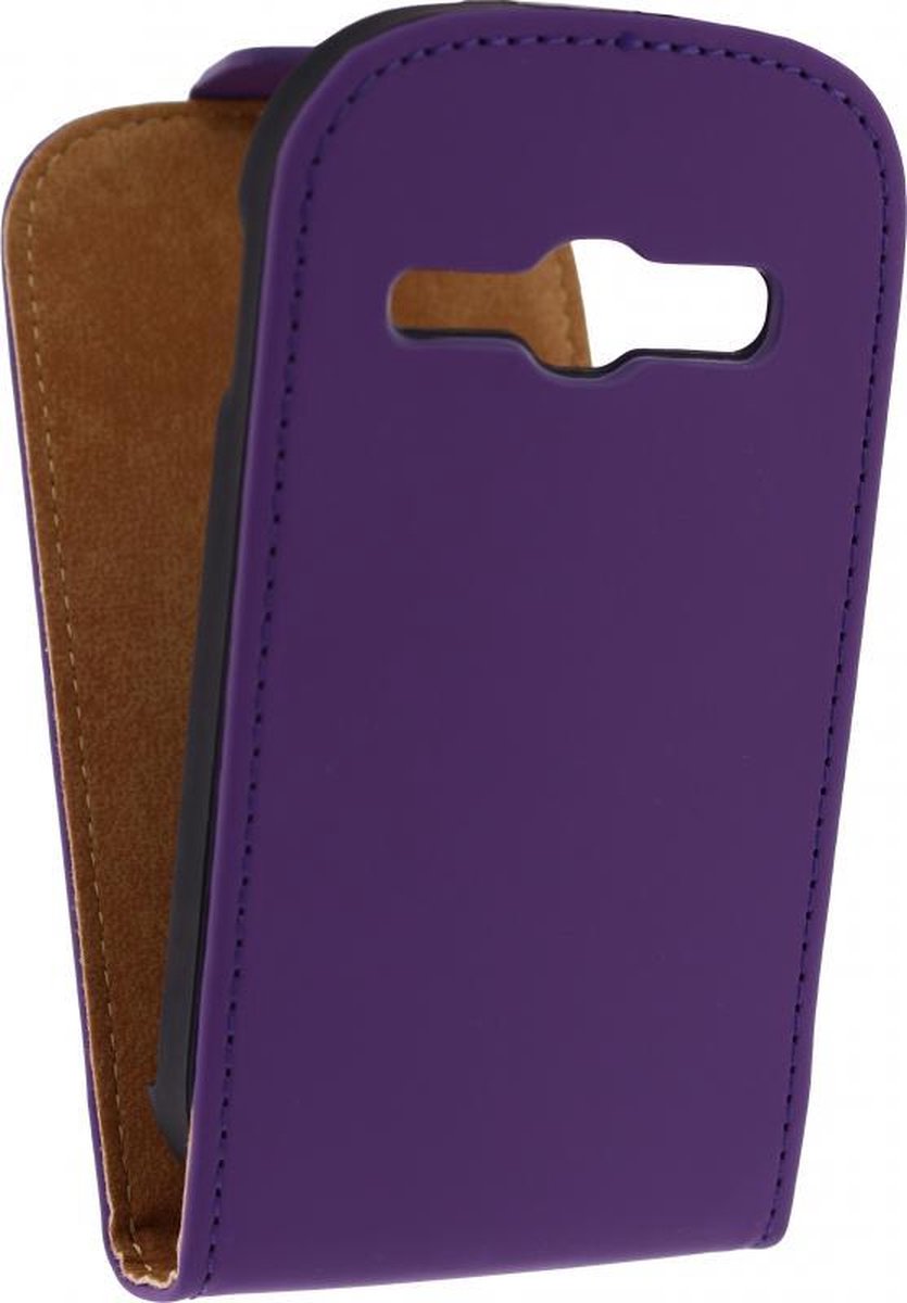 Mobilize Ultra Slim Flip Case Samsung Galaxy Fame S6810 Purple