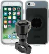 Tigra FitClic MountCase 2 Motorcycle Kit Telefoonhouder Motor voor Apple iPhone SE (2020) - Zwart