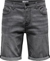Only & Sons Broek Onsply Grey Pk 4411 1444 22014411 Grey Denim Mannen Maat - XS