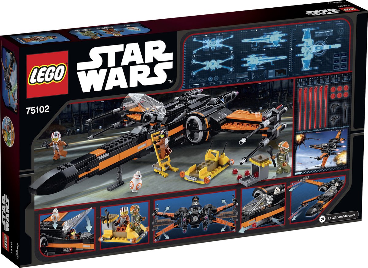 LEGO Star Wars Poe's X-Wing Fighter 75102 — afbeelding 7