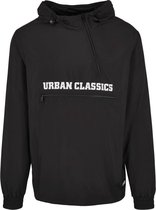 Urban Classics Pullover Jas -2XL- Commuter Zwart