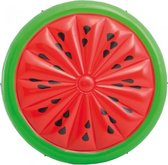 Intex Luchtbed Watermeloen 183 Cm Rood/groen