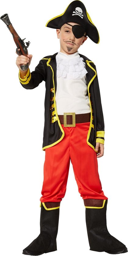dressforfun - Jongenskostuum piratenprins 104 (3-4y) - verkleedkleding kostuum halloween verkleden feestkleding carnavalskleding carnaval feestkledij partykleding - 301758