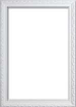 Barok Lijst 50x60 cm Wit - Abigail