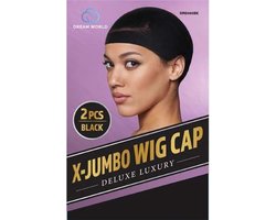 Wig Cap Extra Jumbo - 2 Stuks