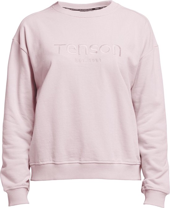 Tenson Essential Sweater W - Trui - Dames - Licht Roze - Maat M | bol.com