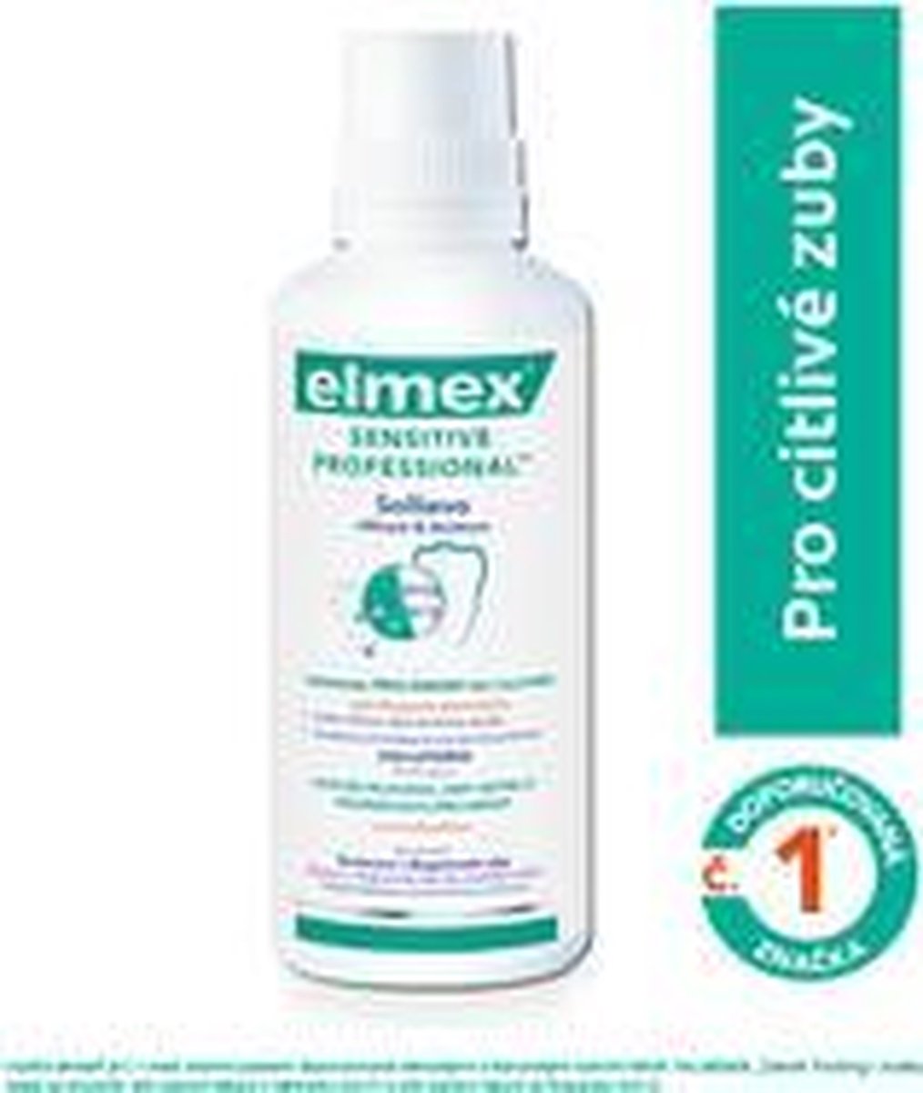 Elmex - Mouthwash for sensitive teeth Sensitiv e Professional 400 ml - 400ml