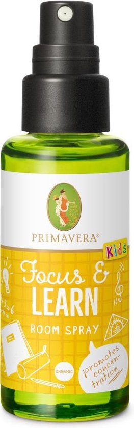 Focus & Learn bio roomspray 50 ml Primavera