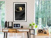Artgeist - Schilderij - The Solar System: Saturn - Multicolor - 40 X 60 Cm