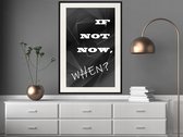 Poster - When?-40x60