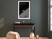 Artgeist - Schilderij - Planet In The Shadow - Multicolor - 40 X 60 Cm