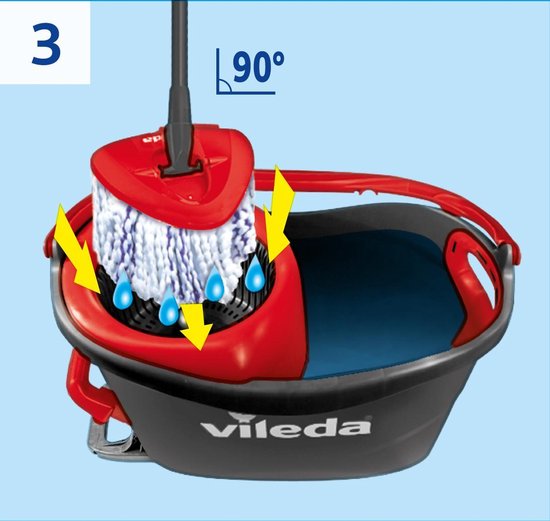Stock Bureau - VILEDA Kit complet lavage sol Turbo 3en1 