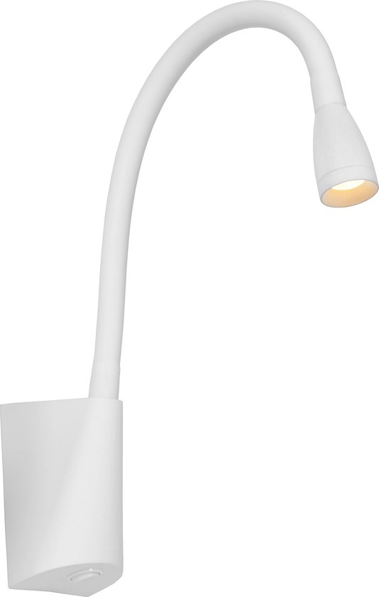 Lucide GALEN-LED - Bedlamp / Wandlamp - LED - 1x3W 3000K - Wit