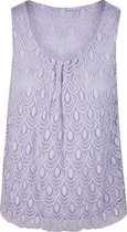 Cassis - Female - Top in scheurtjesmesh  - Violet