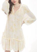 Misty Nature Dress . Jurk - Vrouwen Jurk - Dames Jurk