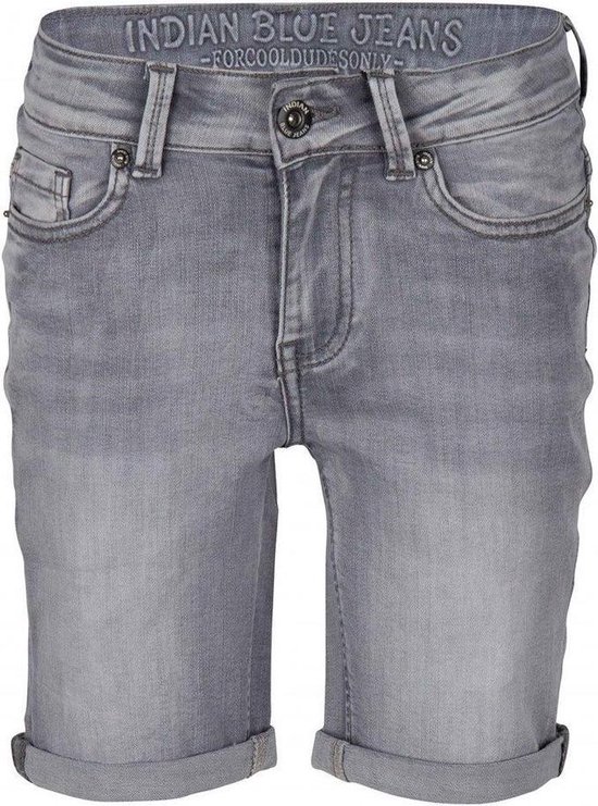 combinatie De layout Bourgeon Indian Blue Jeans Jongens korte broeken Indian Blue Jeans korte broek grijs  134 | bol.com