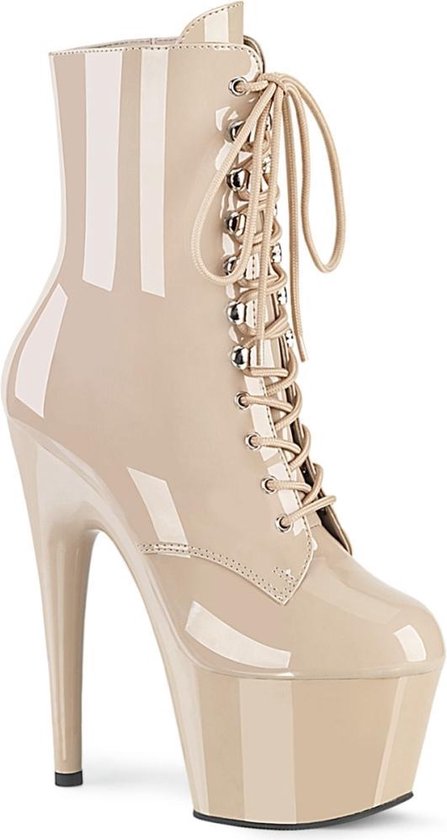 Pleaser - ADORE-1020 Plateau Laarzen - US 12 - 42 Shoes - Beige