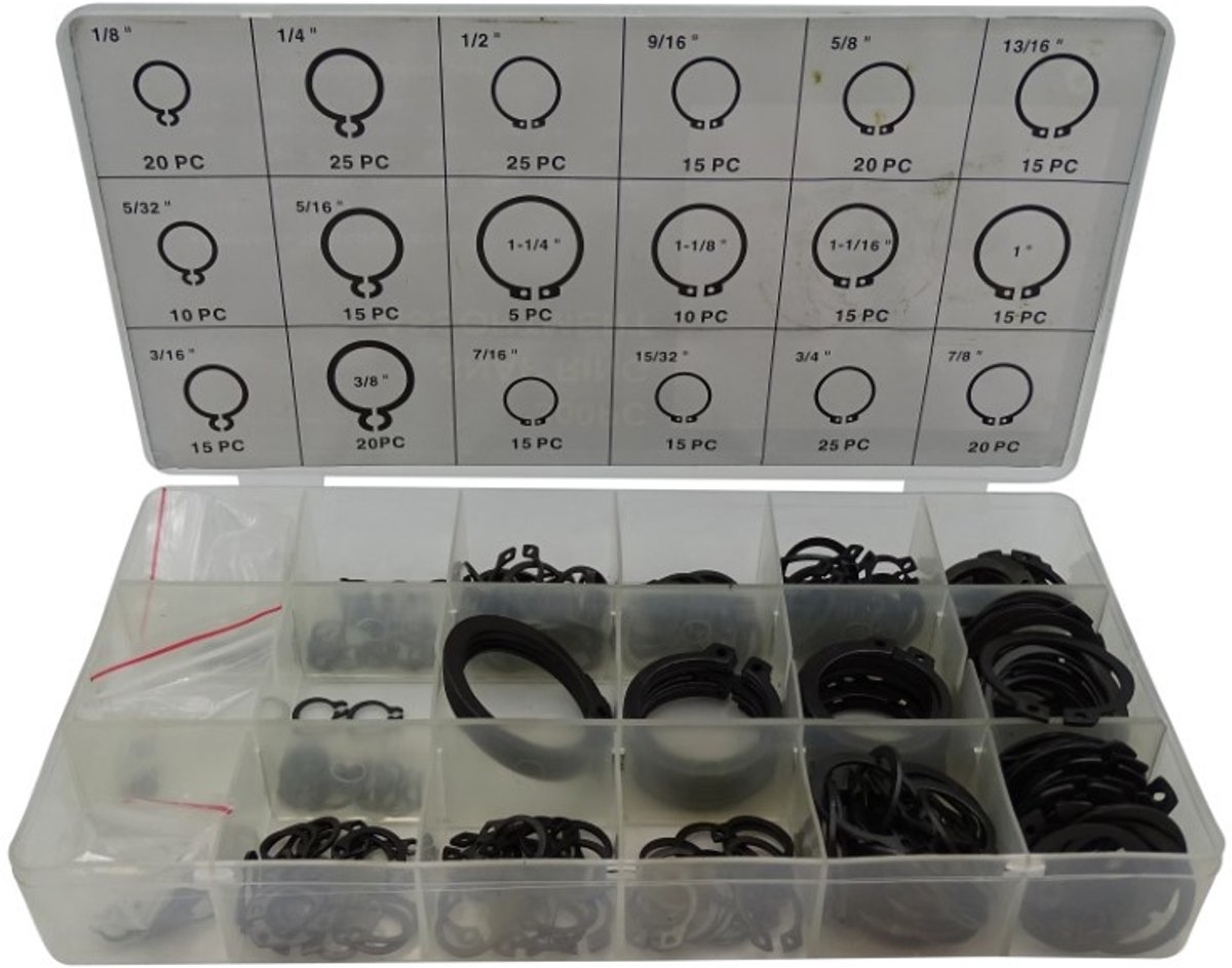 Assortimentsdoosje Snapring Buitenwerks 300 Dlg.