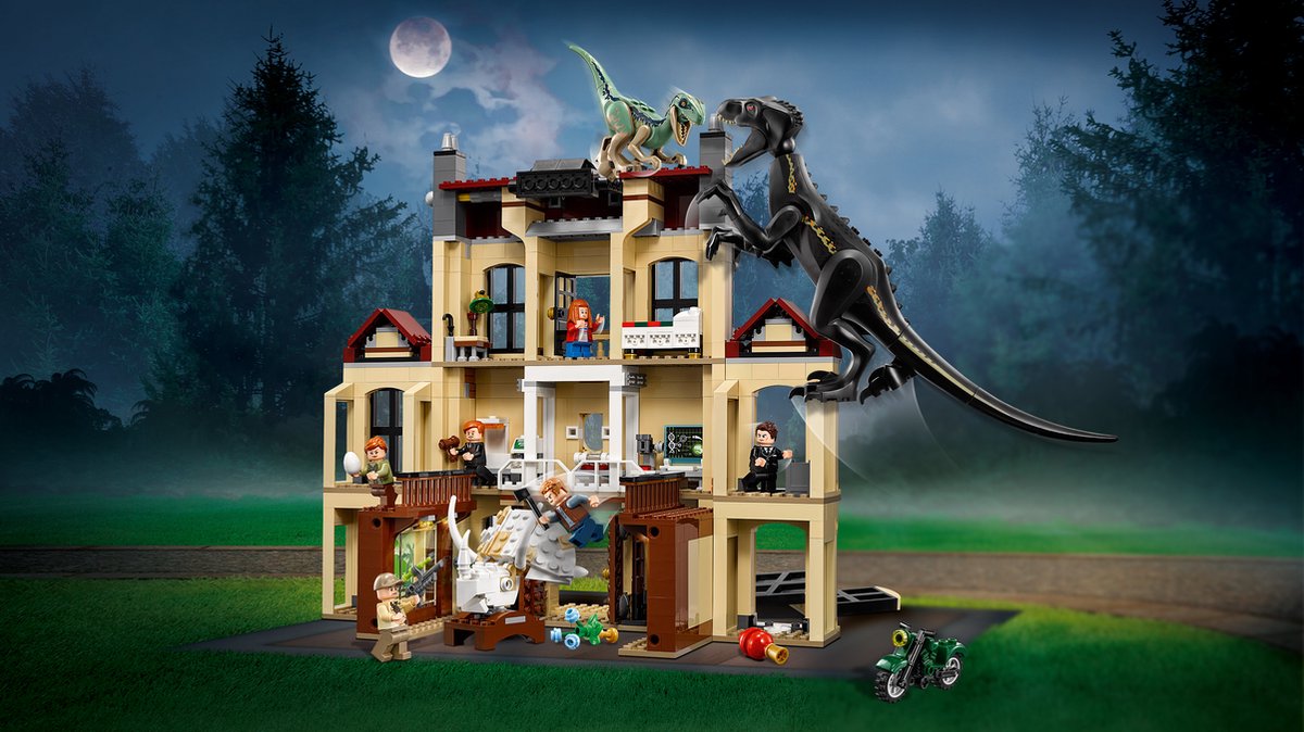 LEGO Jurassic World Indoraptorchaos bij Lockwood Estate 75930 — cadeau in Spellen & Speelgoed - foto 8