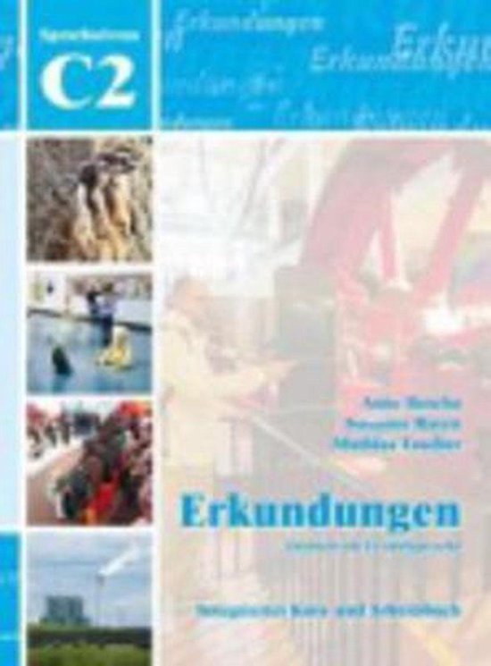 Erkundungen DaF C2 Kurs- / Arbeitsbuch + Audio-CD - cover