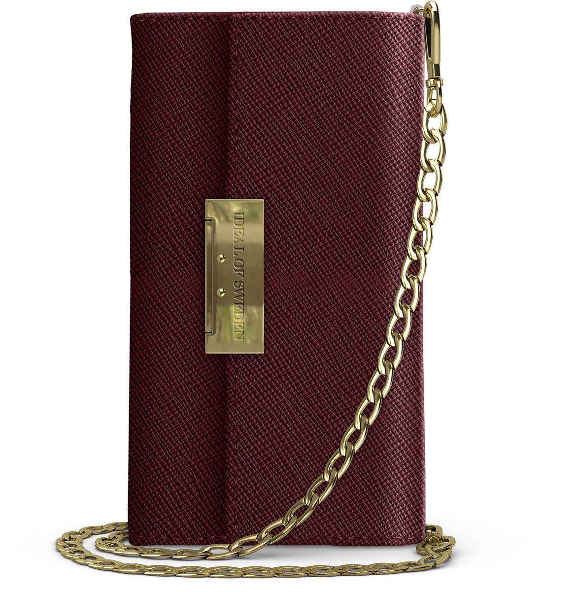 iDeal of Sweden Crossbody Wallet Saffiano Burgundy iPhone 8/7/6/6S